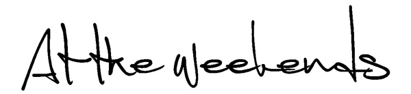 At the weekends