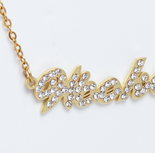 CZ Name necklace