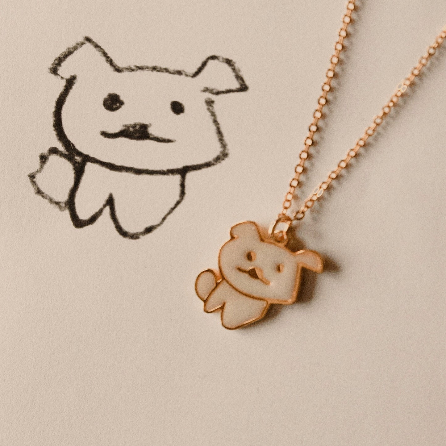 プレゼントにおすすめの子供の文字で作るネックレス