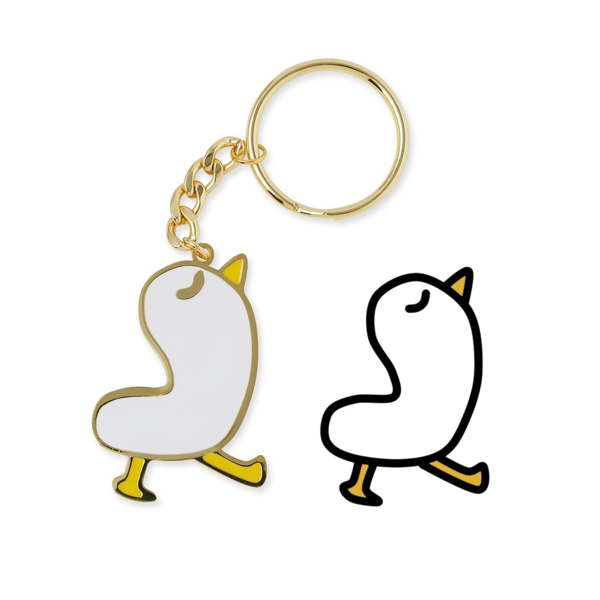 Handwriting key chain
