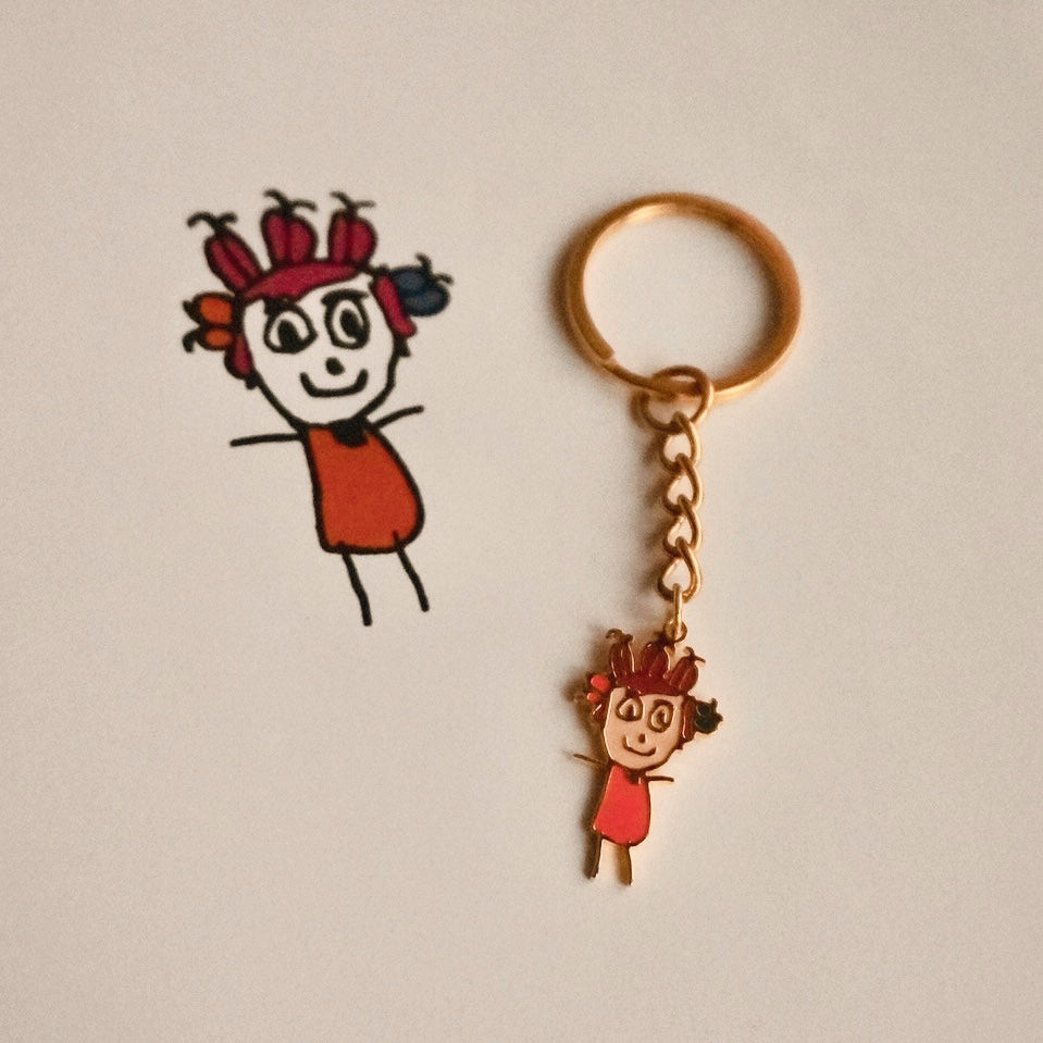 Handwriting key chain