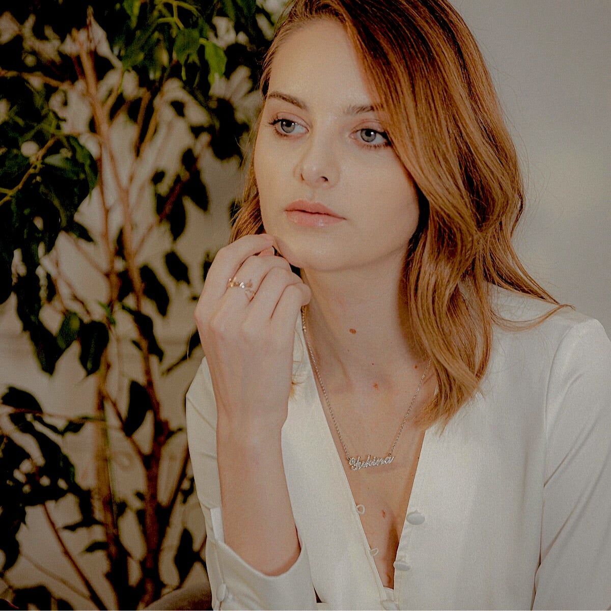 CZ Name necklace