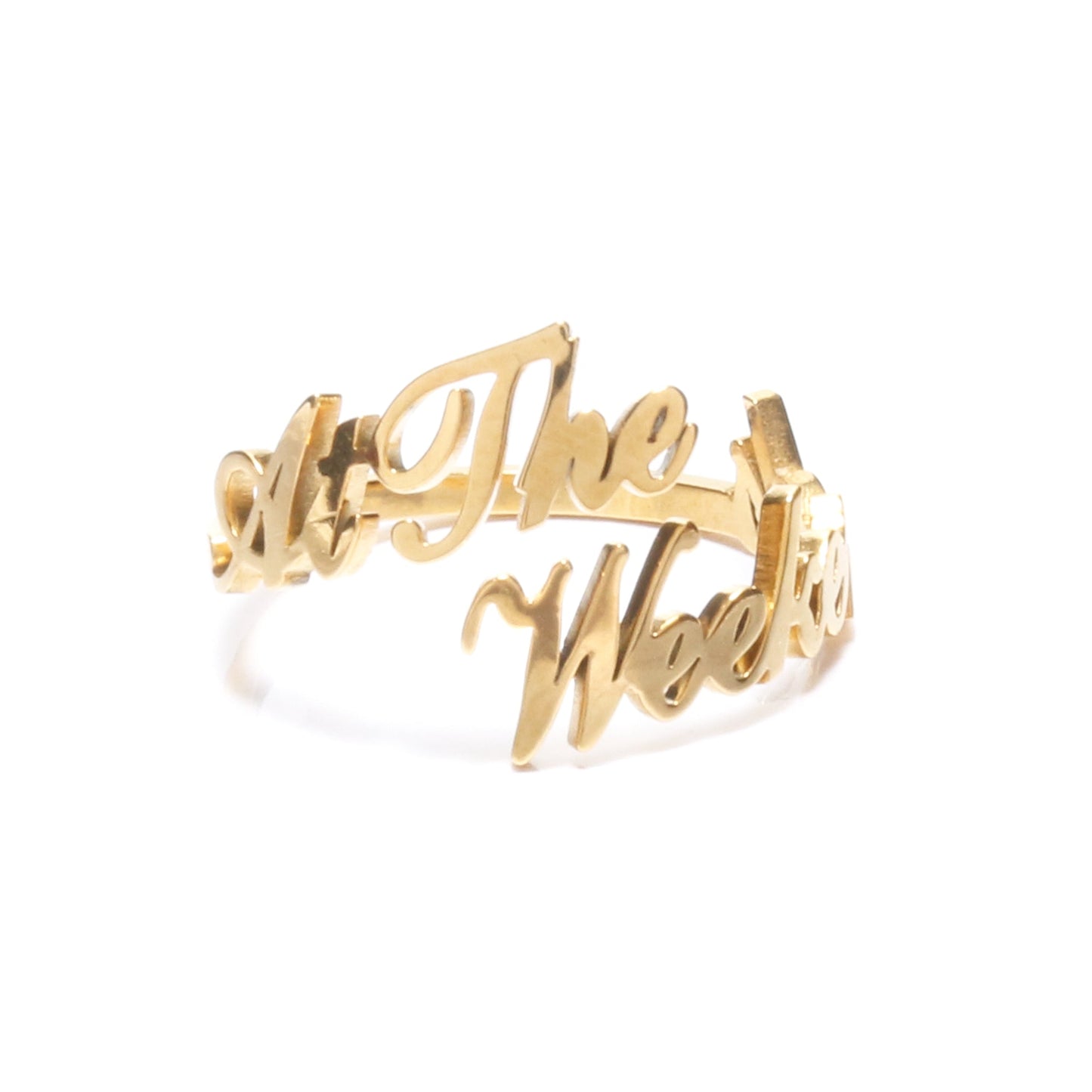 Double name ring