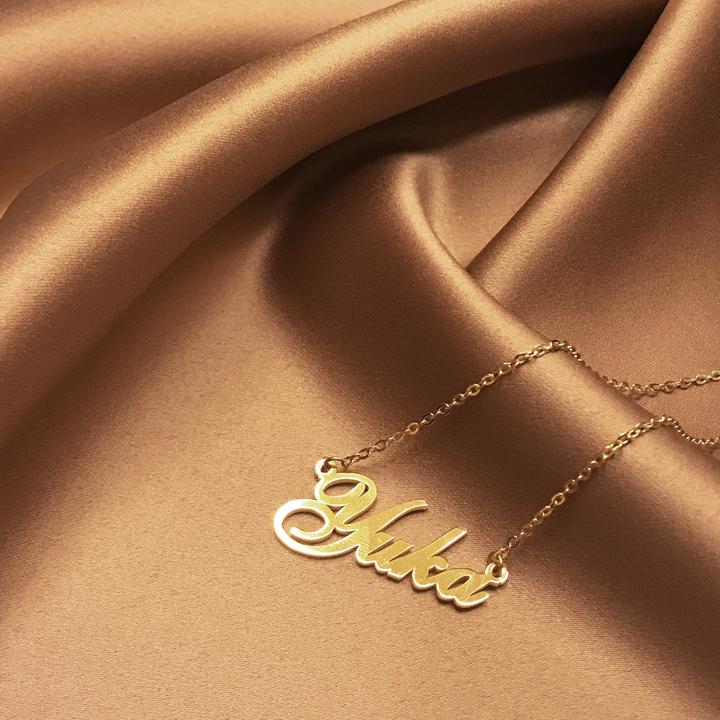 Ekta deals name pendant